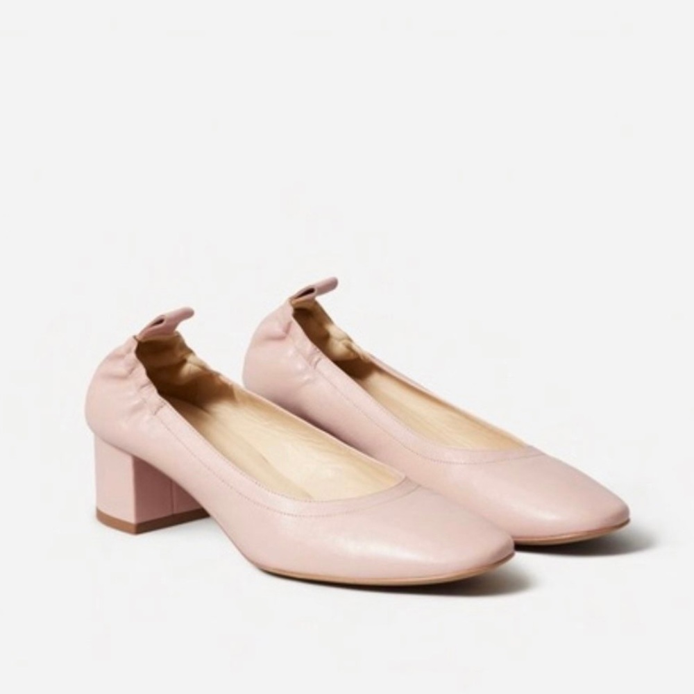 Everlane - The Day Heel in Pale Pink